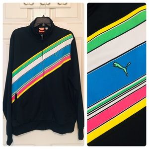 RARE Puma Sport Golf Zip Up Jacket Size L